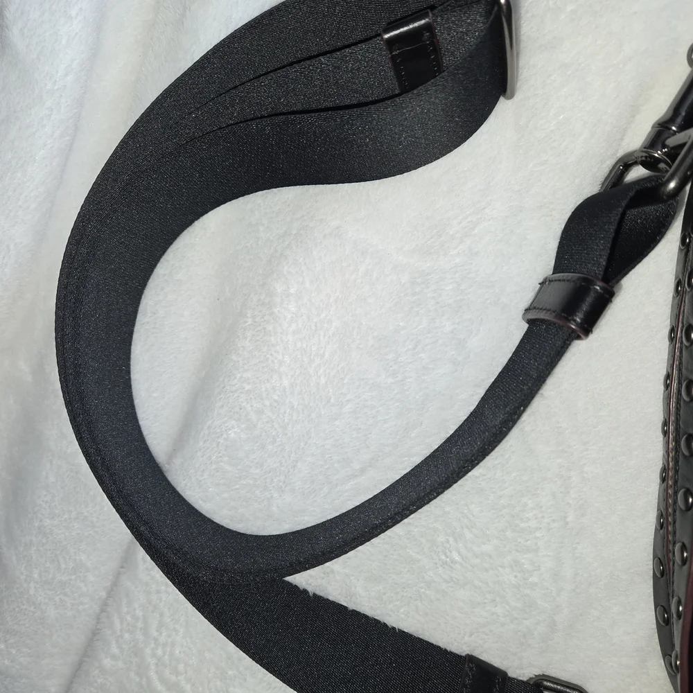 Coach F76911 Graham Crossbody  With Signature Motif and Studs Gun Metal Hardware